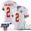 Ravishing 2020 Super Bowl LIV Nike Kansas City Chiefs #2 Dustin Colquitt White Vapor Untouchable Limited Player NFL Jersey