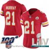 Sumptuous 2020 Super Bowl LIV Nike Kansas City Chiefs #21 Eric Murray Red Team Color Vapor Untouchable Limited Player NFL Jersey