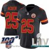 Alluring 2020 Super Bowl LIV Nike Kansas City Chiefs #27 Kenneth Acker Limited Black Rush Vapor Untouchable NFL Jersey