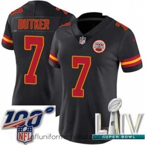 Gorgeous 2020 Super Bowl LIV Nike Kansas City Chiefs #7 Harrison Butker Limited Black Rush Vapor Untouchable NFL Jersey