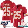 Captivating 2020 Super Bowl LIV Kansas City Chiefs #25 Jamaal Charles Red Team Color Vapor Untouchable Limited Player Football Jersey