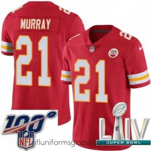 Sumptuous 2020 Super Bowl LIV Nike Kansas City Chiefs #21 Eric Murray Red Team Color Vapor Untouchable Limited Player NFL Jersey