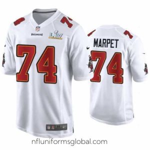 Irresistible Ali Marpet Buccaneers White Super Bowl Lv Game Fashion Jersey