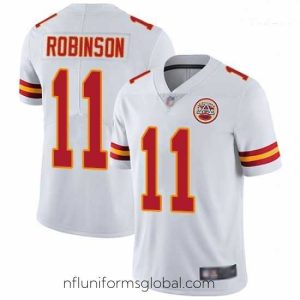 Irresistible Chiefs 11 Demarcus Robinson White Stitched Football Vapor Untouchable Limited Jersey