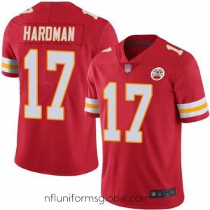 Divine Chiefs 17 Mecole Hardman Red Team Color Stitched Football Vapor Untouchable Limited Jersey