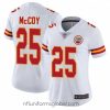 Captivating Chiefs #25 LeSean McCoy White Stitched Football Vapor Untouchable Limited Jersey