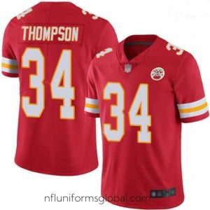Sumptuous Chiefs 34 Darwin Thompson Red Team Color Stitched Football Vapor Untouchable Limited Jersey