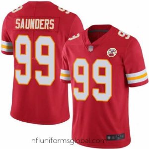 Irresistible Chiefs 99 Khalen Saunders Red Team Color Stitched Football Vapor Untouchable Limited Jersey