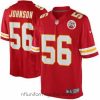 Stunning Derrick Johnson Kansas City Chiefs Nike Team Color Limited Jersey Red