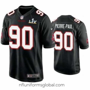 Enchanting Jason Pierre Paul Buccaneers Black Super Bowl Lv Game Fashion Jersey