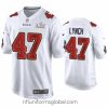 Alluring John Lynch Buccaneers White Super Bowl Lv Game Fashion Jersey