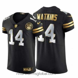 Divine Kansas City Chiefs 14 Sammy Watkins Nike Black Edition Vapor Untouchable Elite NFL Jersey