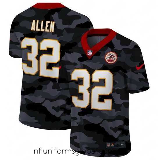 Sumptuous Kansas City Chiefs 32 Tyrann Mathieu Nike 2020 Black CAMO Vapor Untouchable Limited Stitched NFL Jersey