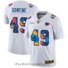 Alluring Kansas City Chiefs 49 Daniel Sorensen White Nike Multi Color 2020 NFL Crucial Catch Limited NFL Jersey