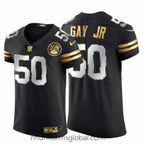 Gorgeous Kansas City Chiefs 50 Willie Gay Jr  Nike Black Edition Vapor Untouchable Elite NFL Jersey