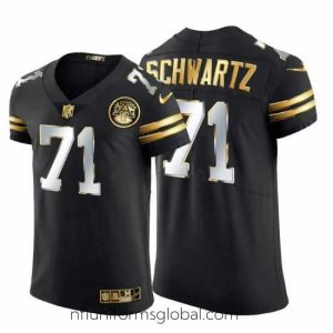 Stunning Kansas City Chiefs 71 Mitchell Schwartz Nike Black Edition Vapor Untouchable Elite NFL Jersey