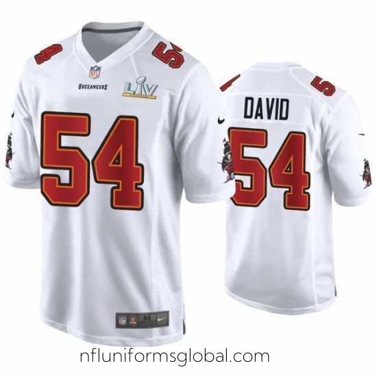 Stunning Lavonte David Buccaneers White Super Bowl Lv Game Fashion Jersey