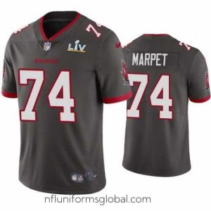 Alluring Ali Marpet Buccaneers Pewter Super Bowl Lv Vapor Limited Jersey