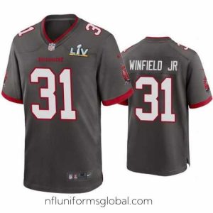 Enchanting Antoine Winfield Jr. Buccaneers Pewter Super Bowl Lv Game Jersey