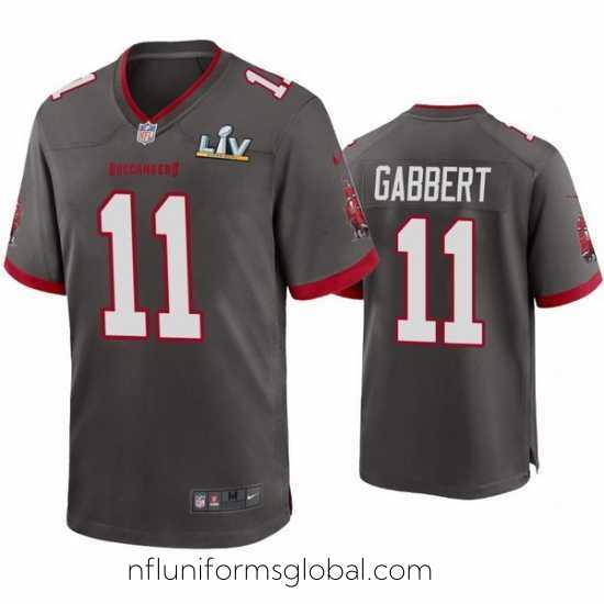 Captivating Blaine Gabbert Buccaneers Pewter Super Bowl Lv Game Jersey