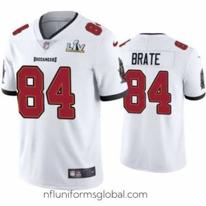 Gorgeous Cameron Brate Buccaneers White Super Bowl Lv Vapor Limited Jersey