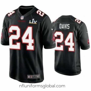 Enchanting Carlton Davis Buccaneers Black Super Bowl Lv Game Fashion Jersey