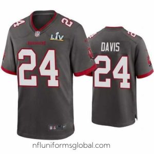 Enchanting Carlton Davis Buccaneers Pewter Super Bowl Lv Game Jersey