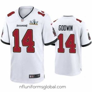 Exquisite Chris Godwin Buccaneers White Super Bowl Lv Game Jersey