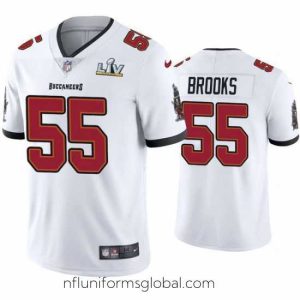 Enchanting Derrick Brooks Buccaneers White Super Bowl Lv Vapor Limited Jersey