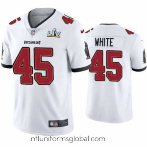 Irresistible Devin White Buccaneers White Super Bowl Lv Vapor Limited Jersey
