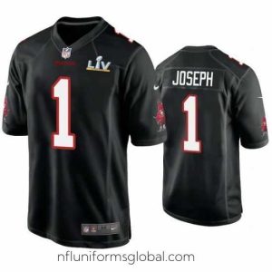 Gorgeous Greg Joseph Buccaneers Black Super Bowl Lv Game Fashion Jersey