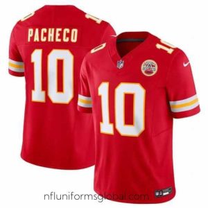 Sumptuous Kansas City Chiefs 10 Isiah Pacheco Red 2023 F.U.S.E  Vapor Untouchable Limited Stitched Jersey