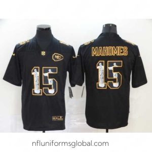 Exquisite Kansas City Chiefs 15 Patrick Mahomes Jesus Faith Black Vapor Untouchable Stitched NFL Nike Limited Jersey