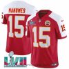 Irresistible Kansas City Chiefs 15 Patrick Mahomes Red 2023 F.U.S.E  With Super Bowl LVII Patch Vapor Untouchable Limited Stitched Jersey