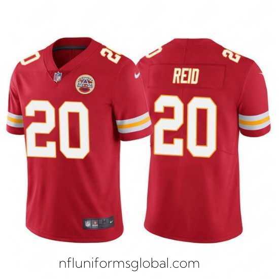 Exquisite Kansas City Chiefs 20 Justin Reid Red Vapor Untouchable Limited Stitched Football jersey