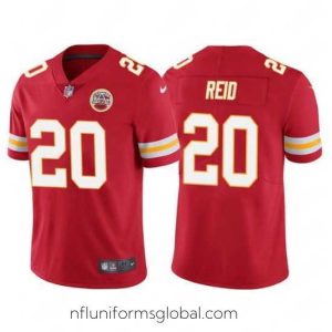Enchanting Kansas City Chiefs 20 Justin Reid Red Vapor Untouchable Limited Stitched Jersey