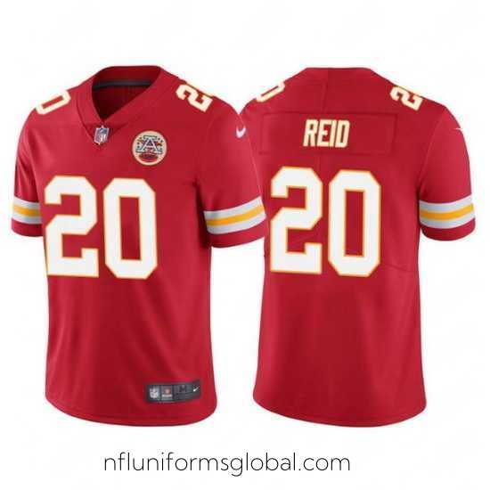 Enchanting Kansas City Chiefs 20 Justin Reid Red Vapor Untouchable Limited Stitched Jersey
