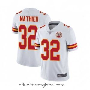 Gorgeous Kansas City Chiefs 32 Tyrann Mathieu White Vapor Untouchable Limited Player Football Jersey