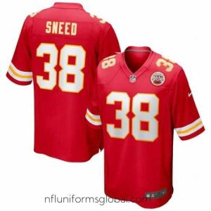 Gorgeous Kansas City Chiefs 38 L 27Jarius Sneed Red Stitched Game Jersey
