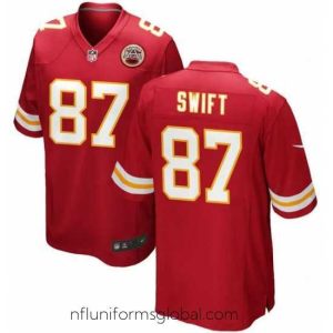 Exquisite Kansas City Chiefs 87 Taylor Swift Red 2023 F.U.S.E Vapor Untouchable Limited Stitched Jersey