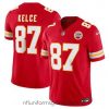 Alluring Kansas City Chiefs 87 Travis Kelce Red 2023 F.U.S.E. Vapor Untouchable Limited Stitched Jersey