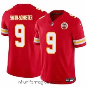 Exquisite Kansas City Chiefs 9 JuJu Smith Schuster Red 2023 F.U.S.E Vapor Untouchable Limited Stitched Football Jersey