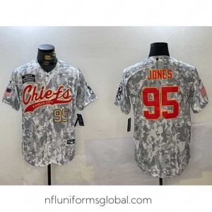Sumptuous Kansas City Chiefs 95 Chris Jones 2024 Arctic Camo Salute To Service Stitched Baseball Jersey 1