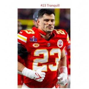 Gorgeous Kansas City Chiefs Drue Tranquill #23 Vapor Limited Super Bowl Jersey