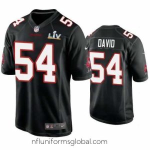 Exquisite Lavonte David Buccaneers Black Super Bowl Lv Game Fashion Jersey