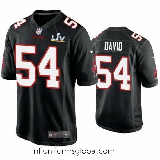 Exquisite Lavonte David Buccaneers Black Super Bowl Lv Game Fashion Jersey