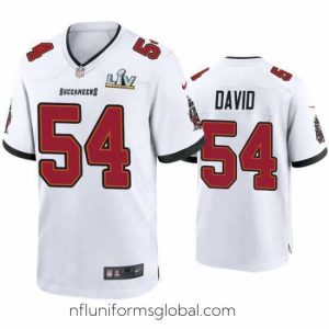 Exquisite Lavonte David Buccaneers White Super Bowl Lv Game Jersey