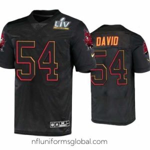 Gorgeous Lavonte David Tampa Bay Buccaneers Black Super Bowl Lv Jersey