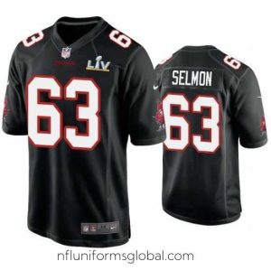 Enchanting Lee Roy Selmon Buccaneers Black Super Bowl Lv Game Fashion Jersey
