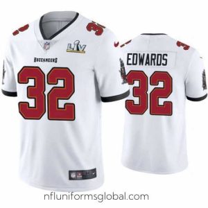 Enchanting Mike Edwards Buccaneers White Super Bowl Lv Vapor Limited Jersey